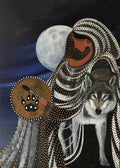 Betty Albert Shape Shifter Wall Art | Native Art Canada