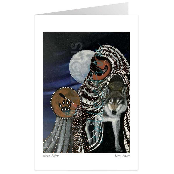 Betty Albert Shape Shifter Wall Art | Native Art Canada
