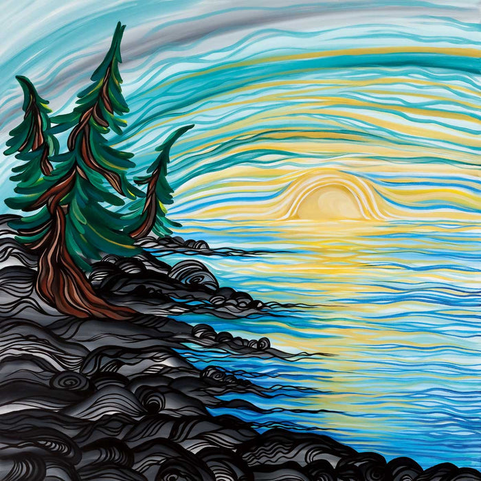 SHAWNA BOULETTE GRAPENTINE Framed Art Card Collection -  Choose from a selection of 8 different prints indigenous art gift by Shawna Boulette Grapentine Canada