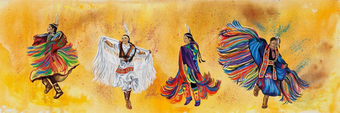 SHAWNA BOULETTE GRAPENTINE Framed Art Card Collection -  Choose from a selection of 8 different prints indigenous art gift by Shawna Boulette Grapentine Canada