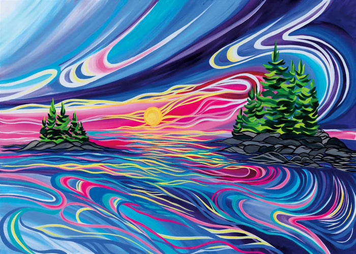 SHAWNA BOULETTE GRAPENTINE Framed Art Card Collection -  Choose from a selection of 8 different prints indigenous art gift by Shawna Boulette Grapentine Canada
