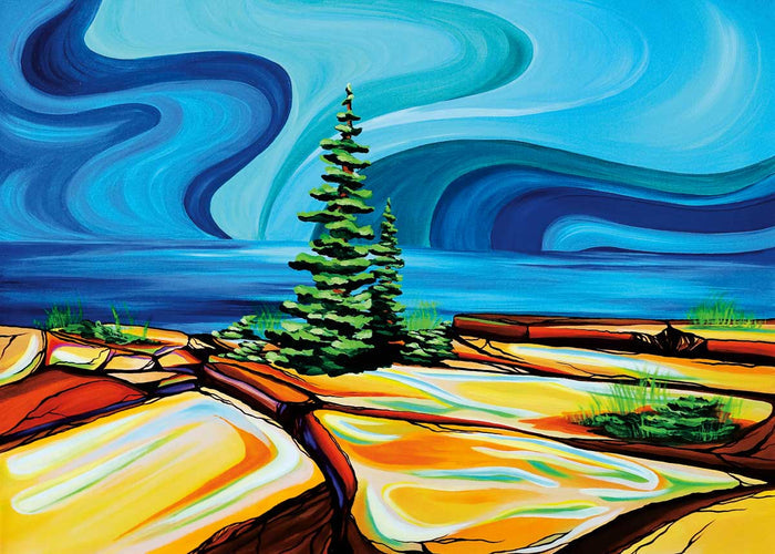 SHAWNA BOULETTE GRAPENTINE Framed Art Card Collection -  Choose from a selection of 8 different prints indigenous art gift by Shawna Boulette Grapentine Canada