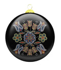 Silver Threads indigenous ornament by Deb Malcolm Canada