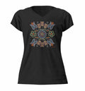 Silver Threads Women's Tshirt, Métis Artist Deb Malcolm indigenous art gift by Deb Malcolm Canada