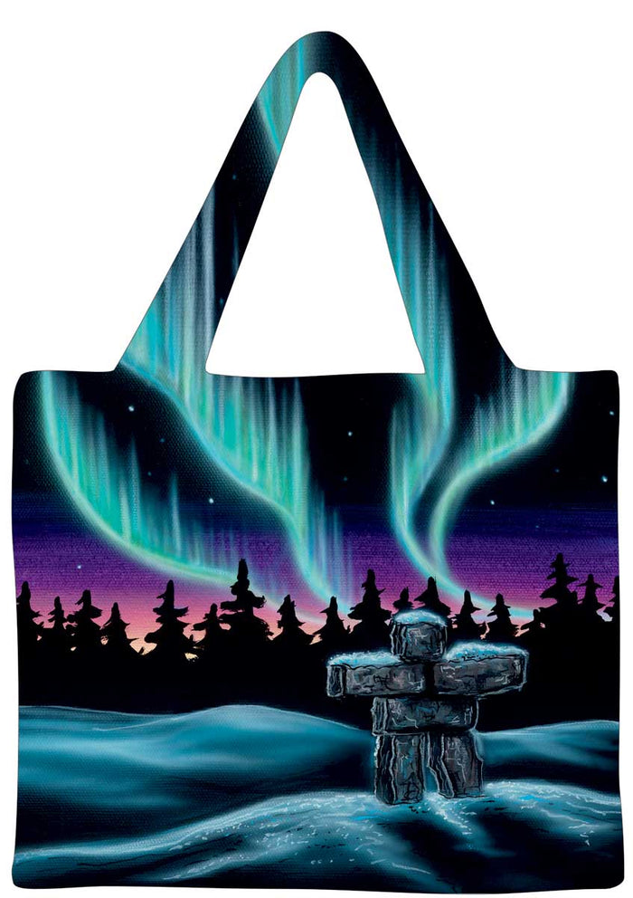 Sky Dance - Inukshuk indigenous art gift by Amy Keller-Rempp Canada