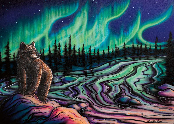 Amy Keller-Rempp Sky Dance - Northern Light Wall Art | Native Art Canada