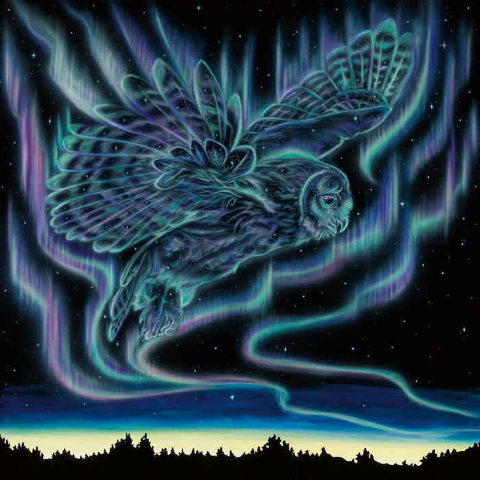 Sky Dance - Owl indigenous art gift by Amy Keller Rempp Canada