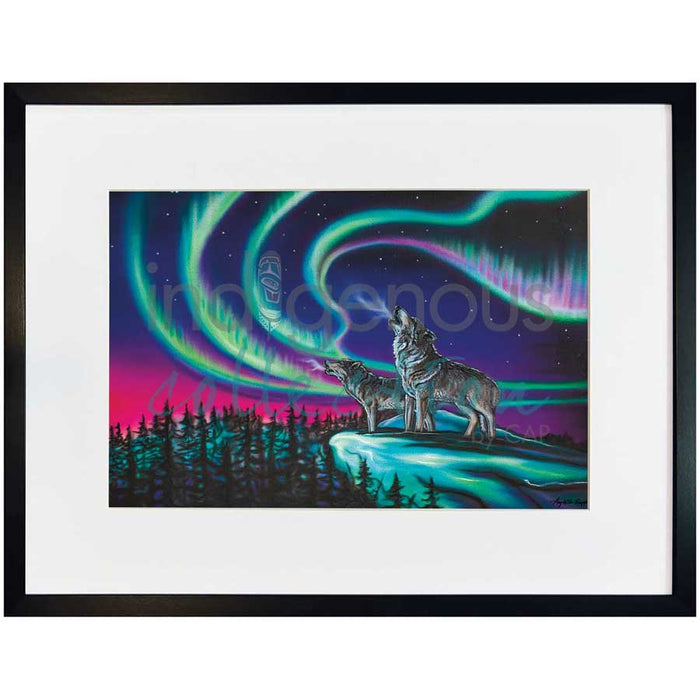 Amy Keller-Rempp Sky Dance - Wolf Song Wall Art | Native Art Canada