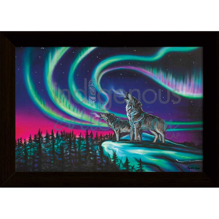 Amy Keller-Rempp Sky Dance - Wolf Song Wall Art | Native Art Canada