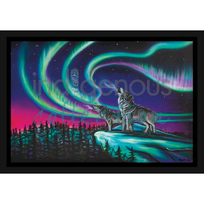 Amy Keller-Rempp Sky Dance - Wolf Song Wall Art | Native Art Canada