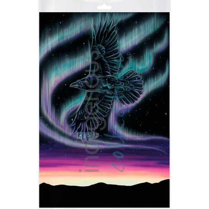 Sky Dance Raven Bagged Poster