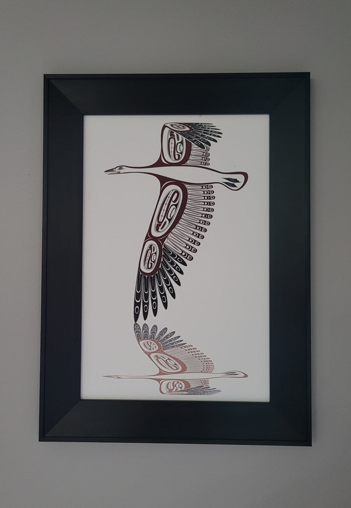 Todd Baker Snow Goose Wall Art | Native Art Canada