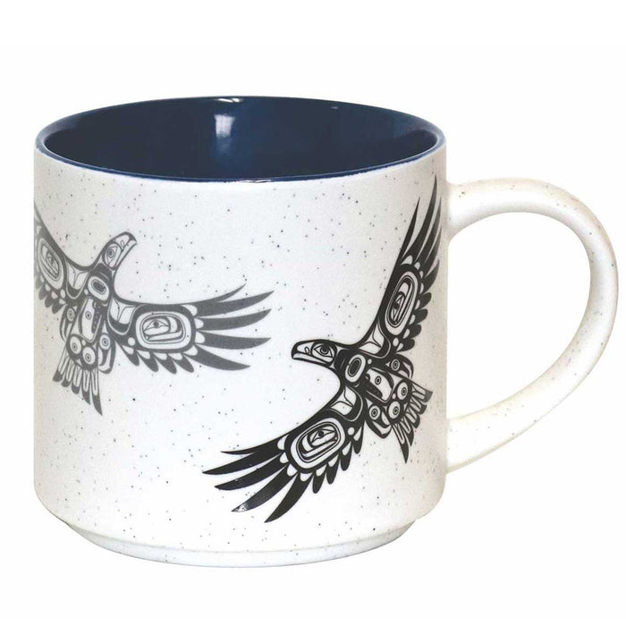 Soaring Eagle indigenous art mug by Corey Bulpitt Canada