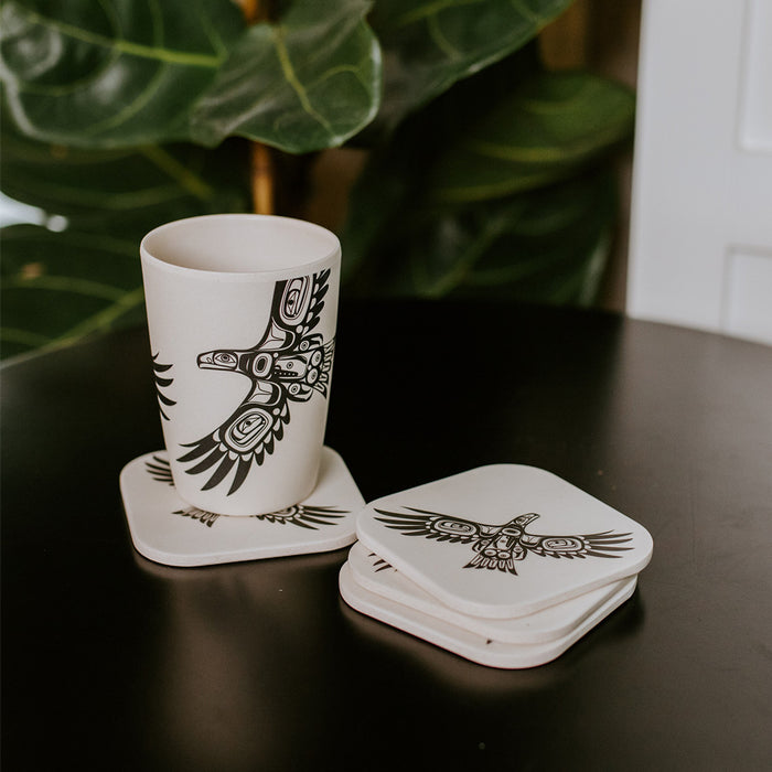 Soaring Eagle indigenous art mug by Corey Bulpitt Canada