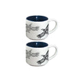 "Soaring Eagle" Espresso mugs, set of two, design by Haida artist Corey Bulpitt