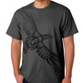 Soaring Eagle Tshirt by Corey Bulpitt indigenous art gift by Corey Bulpitt Canada