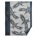 Soaring Eagle Woven indigenous art blanket by Corey Bulpitt Canada