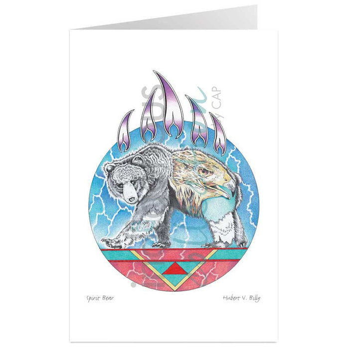Hubert V. Billy Spirit Bear Wall Art | Native Art Canada