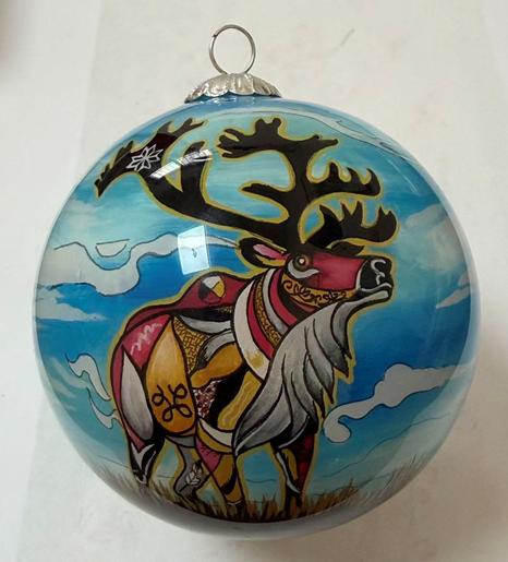 Spirit Caribou by Mi'kmaq artist Stephanie White