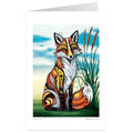 Stephanie White Spirit Fox Art Card | Native Art Canada