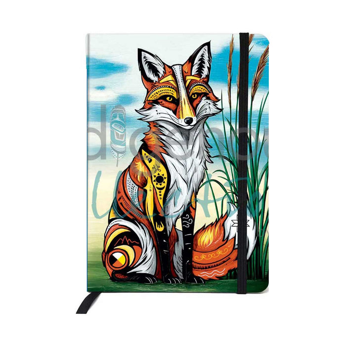 Spirit Fox, Stephanie White, Indigenous Art, Journal, North of  Fifty