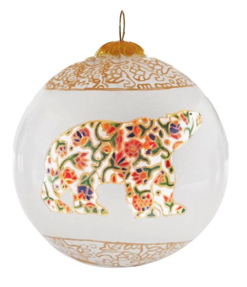 Spring Bear indigenous ornament by Dawn Oman Canada