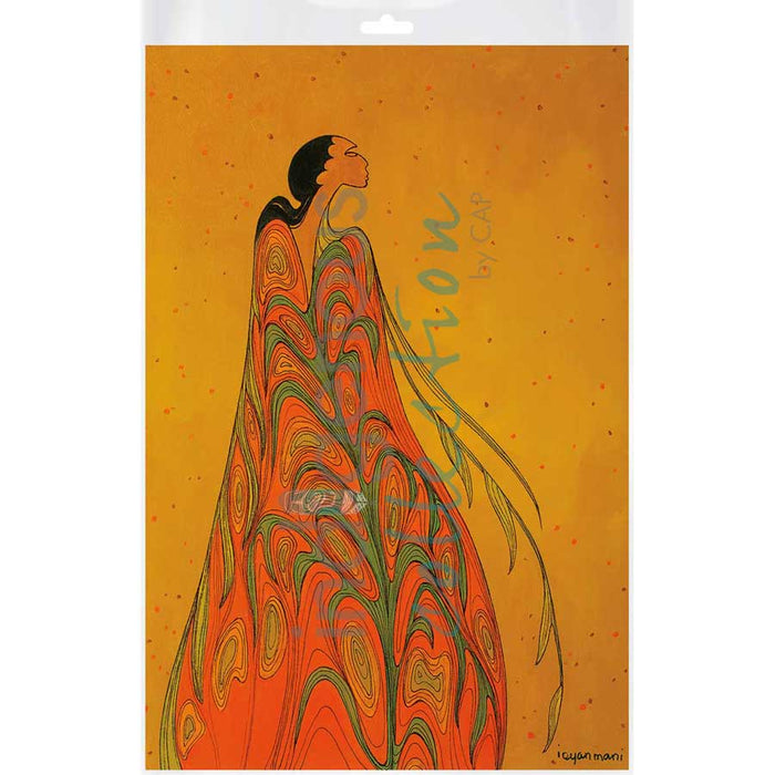 Spring Comes In Bagged Poster