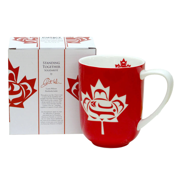 Standing Together, Curtis Wilson, Indigenous Art, Mug, North of Fifty