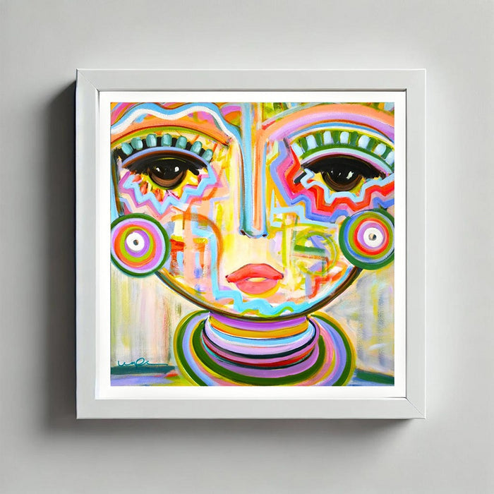 Steele Magnolia Framed 8x8