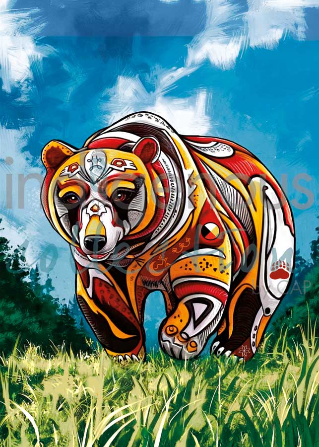 Stephanie White  Framed Art Card Collection - Choose from a selection of 12 prints indigenous art gift by Stephanie White Canada