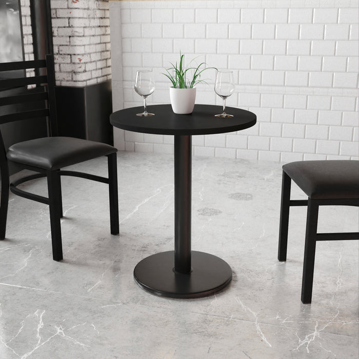 24RD Black Table-18RD Base