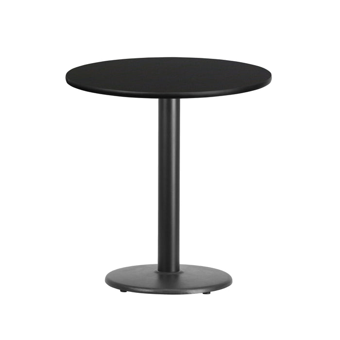 24RD Black Table-18RD Base