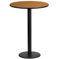 24RD NA Laminate Table-RD Base