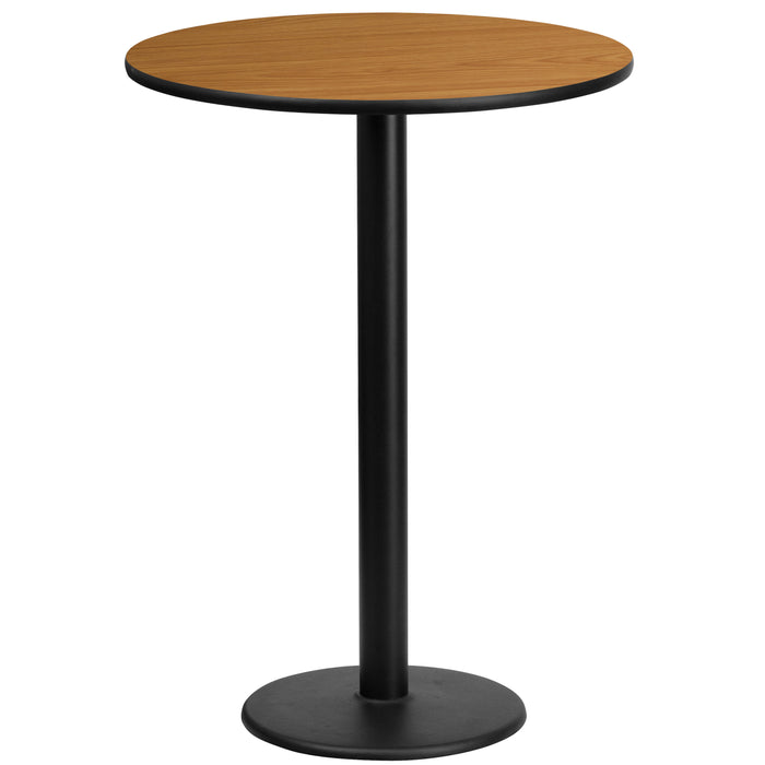 24RD NA Laminate Table-RD Base
