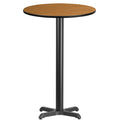 24RD NA Laminate Table-X-Base