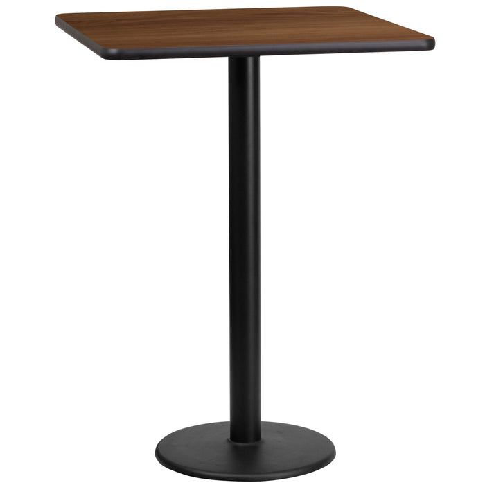 24SQ WA Laminate Table-RD Base