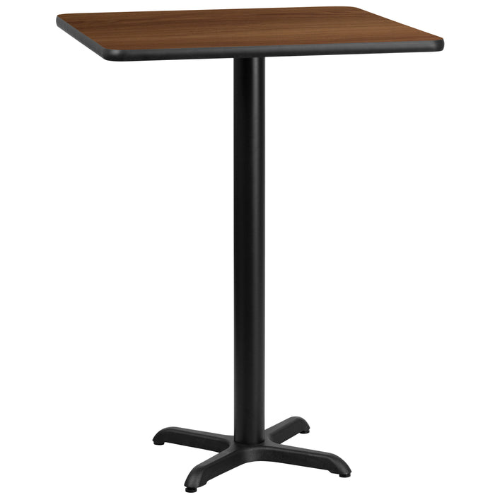 24SQ WA Laminate Table-X-Base