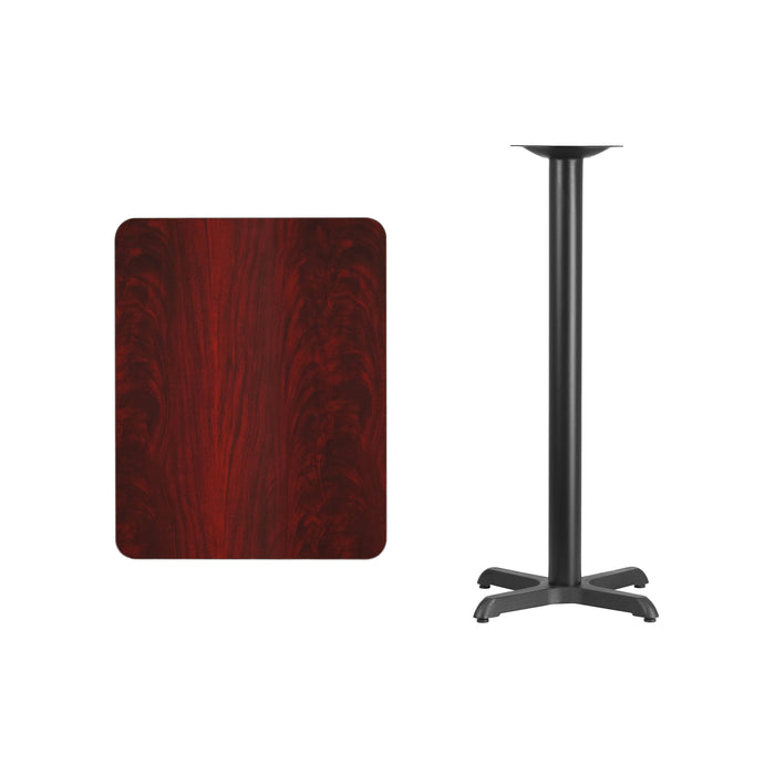 24x30 MA Laminate Table-X-Base