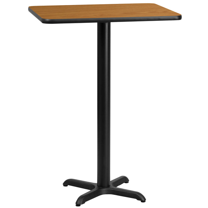 24x30 NA Laminate Table-X-Base