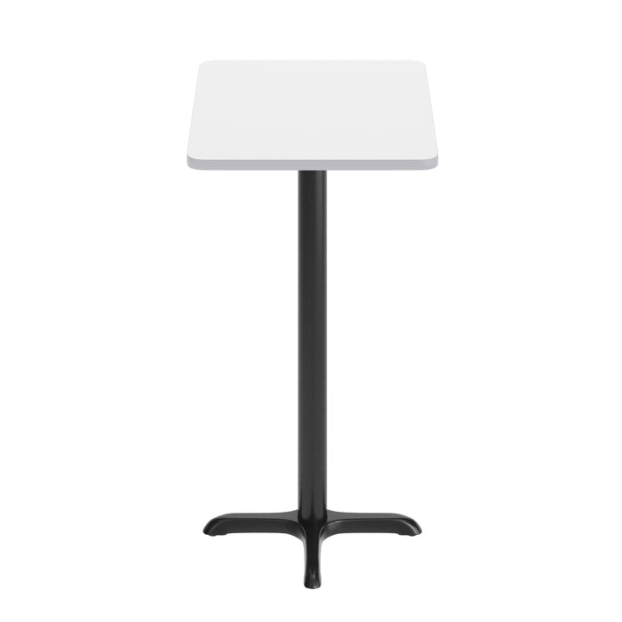 24x30 White Table Top & X Base