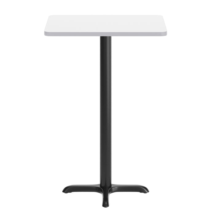 24x30 White Table Top & X Base