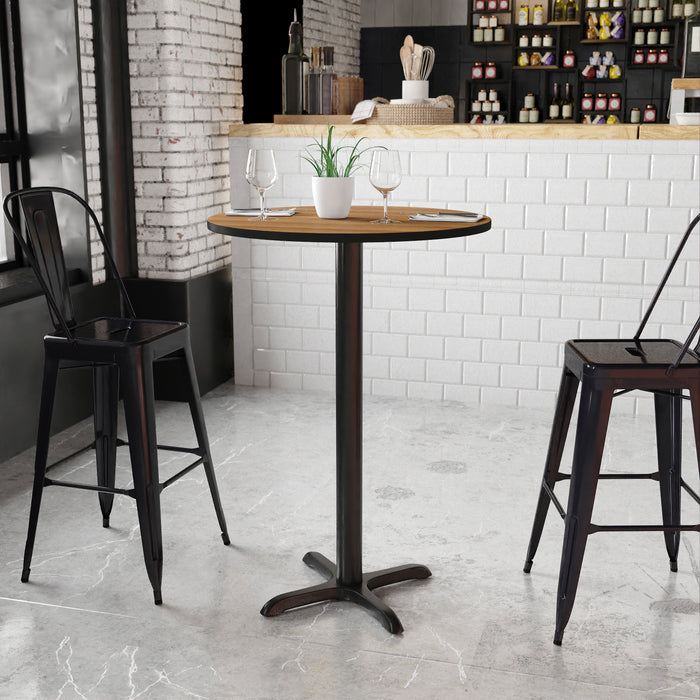 30RD WA Laminate Table-X-Base