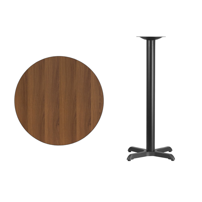 30RD WA Laminate Table-X-Base