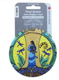 Strong Earth Woman indigenous art gift by Leah Dorion Canada
