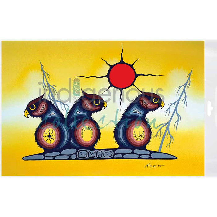 Sunrise Bagged Poster