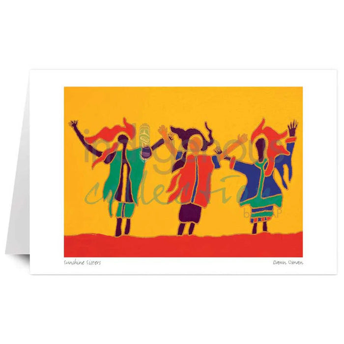 Dawn Oman Sunshine Sisters Wall Art | Native Art Canada