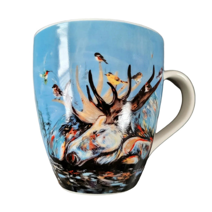 Sweet Dreams indigenous art mug by Carla Joseph Canada