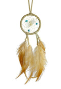 Tan Vision Seeker Dream Catcher indigenous art gift by Monague Canada