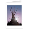 Mark Preston Tee Pee Wall Art | Native Art Canada