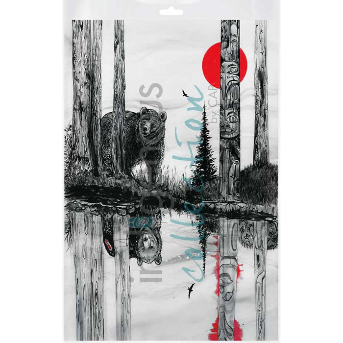 The Bear's Gaze Bagged Poster